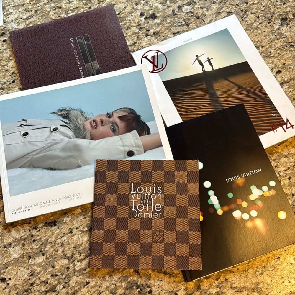 Louis Vuitton catalog bundle